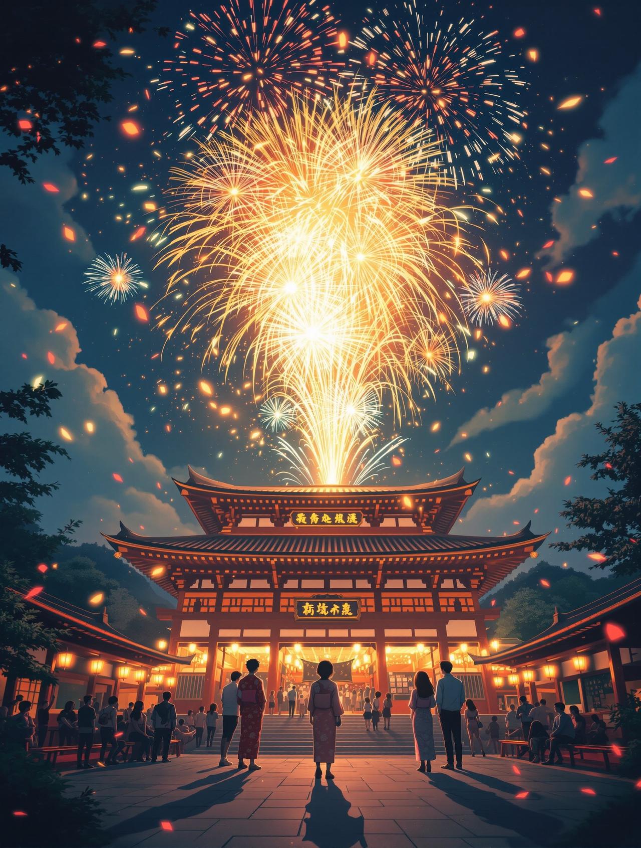 夏夜花火物语